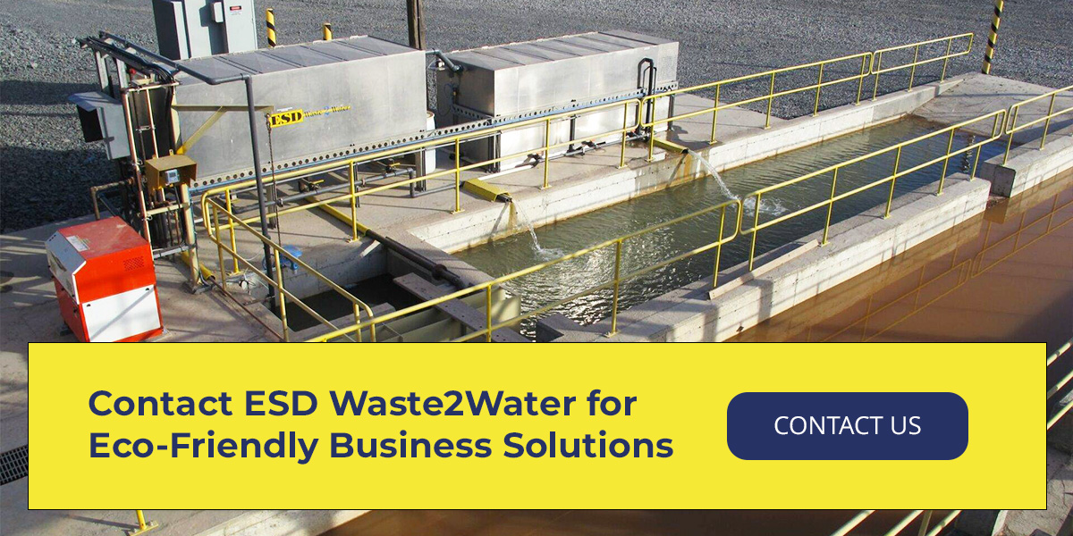 Contact ESD Waste2Water for Eco-Friendly Business Solutions